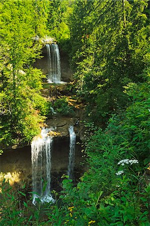 Scheidegg Waterfalls Nature Park, Scheidegg, Bavaria, Germany, Europe Stock Photo - Rights-Managed, Code: 841-07205463