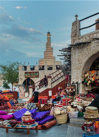 souk waqif - Souk Waqif, Doha, Qatar, Middle East Stock Photo - Rights-Managed, Code: 841-07205566