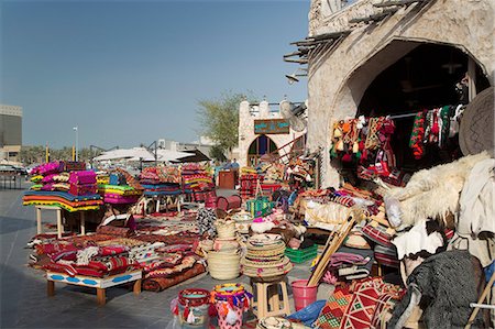 Souk Waqif, Doha, Qatar, Middle East Stock Photo - Rights-Managed, Code: 841-07205567