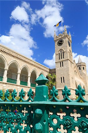 Parliament Building, Bridgetown, Barbados, West Indies, Caribbean, Central America Photographie de stock - Rights-Managed, Code: 841-07205594