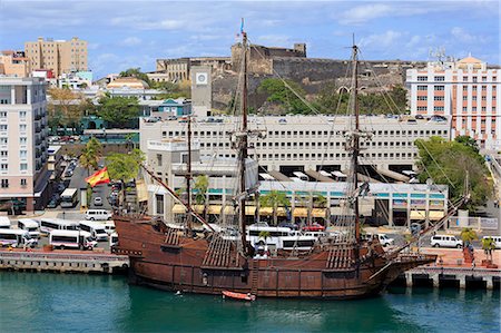 puertorikaner - Downtown Old San Juan, Puerto Rico, West Indies, Caribbean, Central America Stockbilder - Lizenzpflichtiges, Bildnummer: 841-07205608