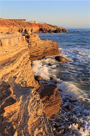 simsearch:841-07081497,k - Coastline in Cabrillo National Monument, San Diego, California, United States of America, North America Foto de stock - Con derechos protegidos, Código: 841-07205602