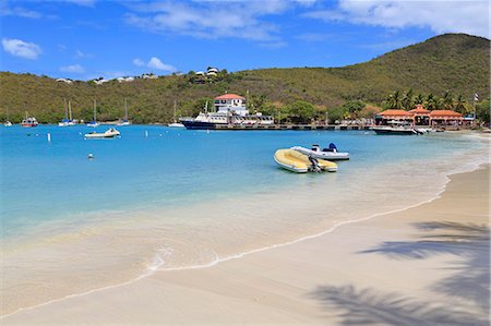 Beach in Cruz Bay, St. John, United States Virgin Islands, West Indies, Caribbean, Central America Photographie de stock - Rights-Managed, Code: 841-07205635