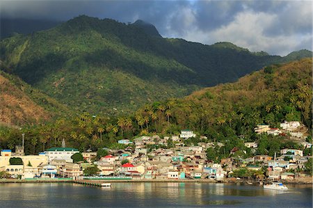 st lucia - Town of Soufriere, St. Lucia, Windward Islands, West Indies, Caribbean, Central America Foto de stock - Con derechos protegidos, Código: 841-07205655