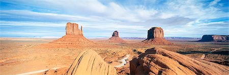 simsearch:841-07083505,k - The Mittens, Navajo Tribal Park, Monument Valley, Arizona, United States of America, North America Foto de stock - Direito Controlado, Número: 841-07205669