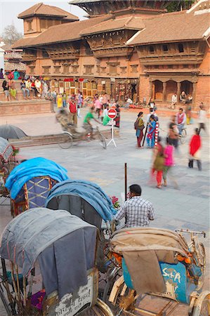 simsearch:841-07205786,k - Rickshaws in Durbar Square, UNESCO World Heritage Site, Kathmandu, Nepal, Asia Stock Photo - Rights-Managed, Code: 841-07205810