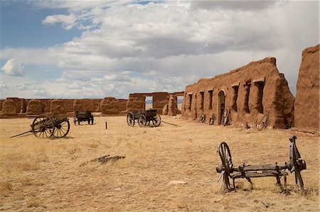 simsearch:841-07457532,k - Old wagons, Fort Union National Monument, New Mexico, United States of America, North America Stockbilder - Lizenzpflichtiges, Bildnummer: 841-07205856