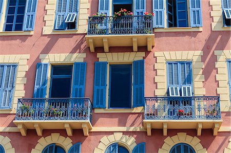 Old Town architecture, Nice, Alpes Maritimes, Provence, Cote d'Azur, French Riviera, France, Europe Foto de stock - Con derechos protegidos, Código: 841-07205899