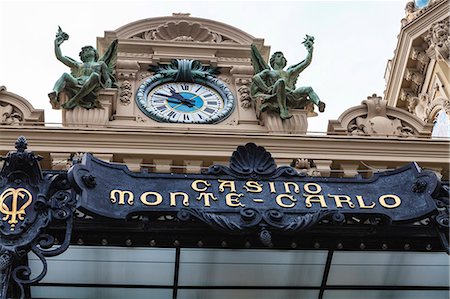 Casino de Monte-Carlo, Monaco, Cote d'Azur, Europe Stock Photo - Rights-Managed, Code: 841-07205927