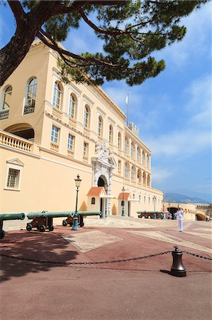 Palais Princier, Monaco-Ville, Monaco, Europe Stock Photo - Rights-Managed, Code: 841-07205932
