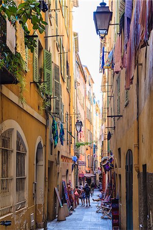 provence - The Old Town, Nice, Alpes-Maritimes, Provence, Cote d'Azur, French Riviera, France, Europe Photographie de stock - Rights-Managed, Code: 841-07205950