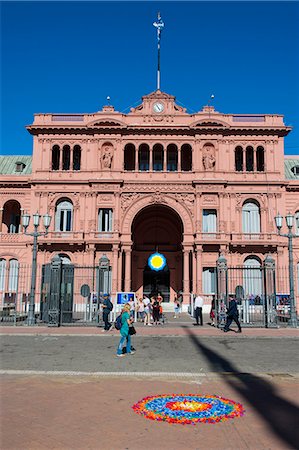 Casa Rosada (Pink House) (Casa de Gobierno) (Government House), Buenos Aires, Argentina, South America Stock Photo - Rights-Managed, Code: 841-07206041