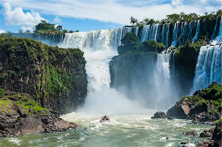 Foz de Iguazu (Iguacu Falls), Iguazu National Park, UNESCO World Heritage Site, Argentina, South America Stock Photo - Rights-Managed, Code: 841-07206051