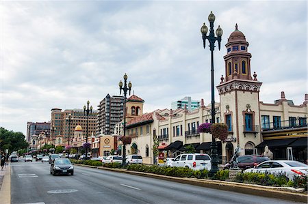 streetscene - Downtown Kansas City, Missouri, United States of America, North America Stock Photo - Rights-Managed, Code: 841-07206119