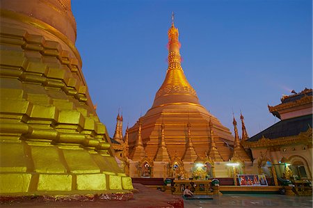 Kyaikthanian Paya temple and monastery, Mawlamyine (Moulmein), Mon State, Myanmar (Burma), Asia Stock Photo - Rights-Managed, Code: 841-07206163