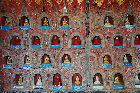 Shweyanpyay monastery, Inle Lake, Shan State, Myanmar (Burma), Asia Photographie de stock - Rights-Managed, Code: 841-07206252