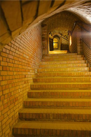 stairs on tunnel - Underground Tourist Route, Rzeszow, Poland, Europe Stock Photo - Rights-Managed, Code: 841-07206353