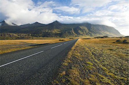 Highway 1, South Iceland, Polar Regions Stockbilder - Lizenzpflichtiges, Bildnummer: 841-07206424