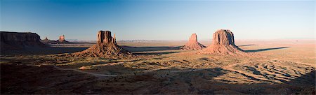 panorama - Monument Valley, Utah, United States of America, North America Foto de stock - Con derechos protegidos, Código: 841-07206461