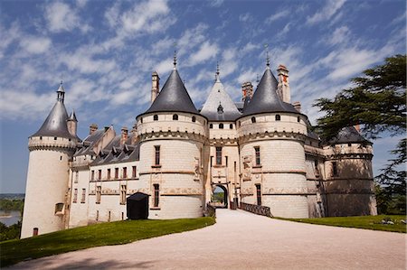 The renaissance chateau at Chaumont-sur-Loire, UNESCO World Heritage Site, Loire Valley, Loir-et-Cher, Centre, France, Europe Photographie de stock - Rights-Managed, Code: 841-07206531