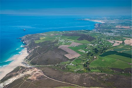 simsearch:841-03871729,k - North coast of Cornwall looking towards Newquay, Cornwall, England, United Kingdom, Europe Photographie de stock - Rights-Managed, Code: 841-07206596