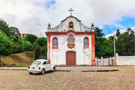 Nossa Senhora das Dores Chapel, Ouro Preto, UNESCO World Heritage Site, Minas Gerais, Brazil, South America Foto de stock - Con derechos protegidos, Código: 841-07201482