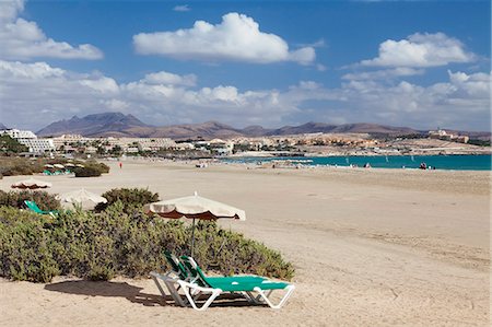 simsearch:400-04563364,k - Beach chair at the beach of Costa Calma, Fuerteventura, Canary Islands, Spain, Atlantic, Europe Foto de stock - Con derechos protegidos, Código: 841-07201544