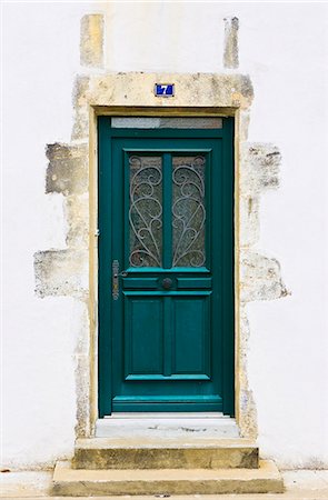 simsearch:841-07202047,k - Traditional door, Ile De Re, France. Stockbilder - Lizenzpflichtiges, Bildnummer: 841-07201728