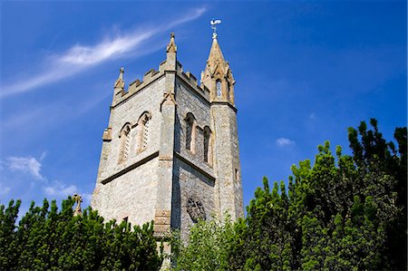 flint - St Thomas Church, Melbury Abbas in Dorset, United Kingdom Stock Photo - Rights-Managed, Code: 841-07202022
