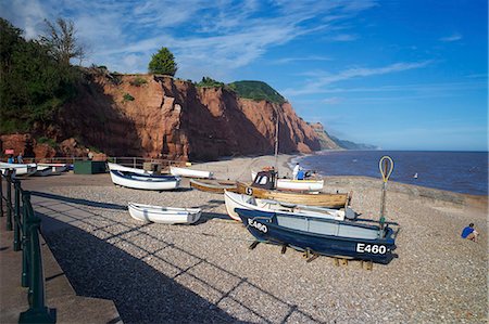 simsearch:841-06499948,k - Beach and cliffs on the Jurassic Coast, UNESCO World Heritage Site, Sidmouth, Devon, England, United Kingdom, Europe Photographie de stock - Rights-Managed, Code: 841-07202131