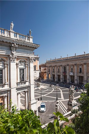 roma historical places - Palace of Conservatori, Rome, Lazio, Italy, Europe Stock Photo - Rights-Managed, Code: 841-07202179