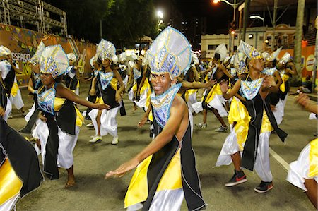 salvador - Dancing band at Salvador carnival, Bahia, Brazil, South America Stockbilder - Lizenzpflichtiges, Bildnummer: 841-07202306