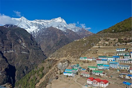 simsearch:841-06446564,k - Namche Bazaar, Nepal, Himalayas, Asia Foto de stock - Con derechos protegidos, Código: 841-07202418