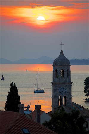 simsearch:841-07081945,k - Adriatic sunset, Cavtat, Dubrovnik Riviera, Dalmatian Coast, Dalmatia, Croatia, Europe Stock Photo - Rights-Managed, Code: 841-07202457