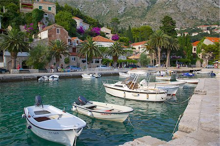 simsearch:841-07202469,k - Boats in harbour, Mlini, Dubrovnik Riviera, Dalmatia, Croatia, Europe Foto de stock - Con derechos protegidos, Código: 841-07202473