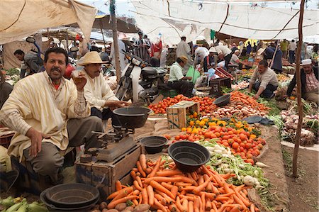 Monday Berber market, Tnine Ourika, Ourika Valley, Atlas Mountains, Morocco, North Africa, Africa Foto de stock - Con derechos protegidos, Código: 841-07202607