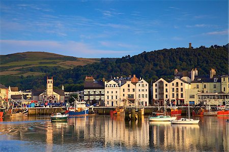 Ramsey Harbour, Ramsey, Isle of Man, Europe Foto de stock - Con derechos protegidos, Código: 841-07354790