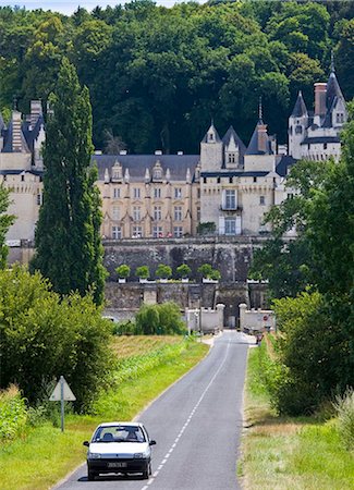 Chateau d'Usse at Rigny Usse in the Loire Valley, France Foto de stock - Con derechos protegidos, Código: 841-07354892