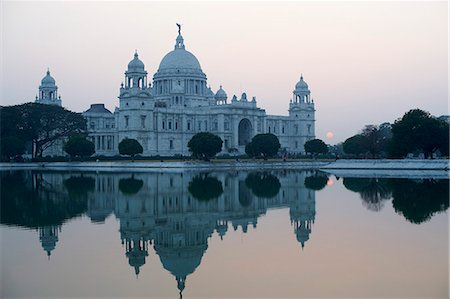 Victoria Memorial, Chowringhee, Kolkata (Calcutta), West Bengal, India, Asia Foto de stock - Con derechos protegidos, Código: 841-07354956