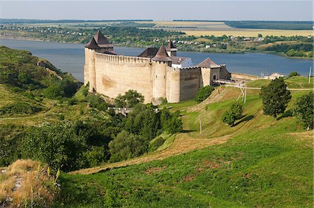Fort of Khotyn, Chernivtsi Oblast province, Ukraine, Europe Stock Photo - Rights-Managed, Code: 841-07354976