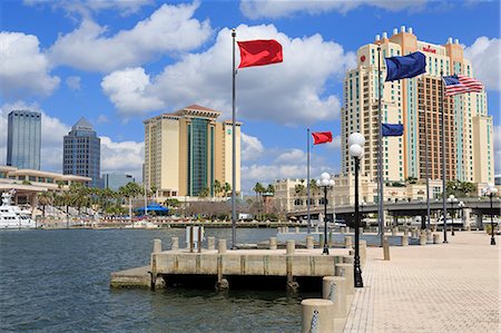 simsearch:841-07355087,k - Channelside hotels, Tampa, Florida, United States of America, North America Stock Photo - Rights-Managed, Code: 841-07355090