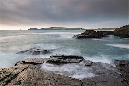 simsearch:841-08542526,k - Trevose Head from Treyarnon Point, Cornwall, England, United Kingdom, Europe Foto de stock - Con derechos protegidos, Código: 841-07355177