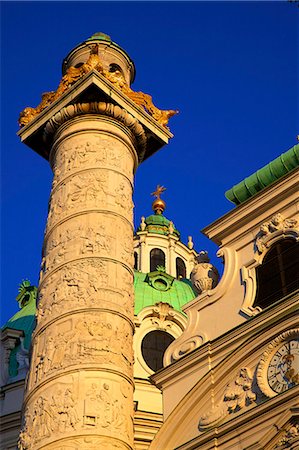 St. Charles Church, Vienna, Austria, Europe Stock Photo - Rights-Managed, Code: 841-07457099