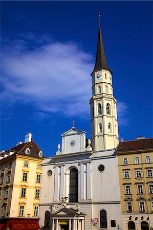 st michael's church - St. Michael's Church, Vienna, Austria, Europe Foto de stock - Direito Controlado, Número: 841-07457103