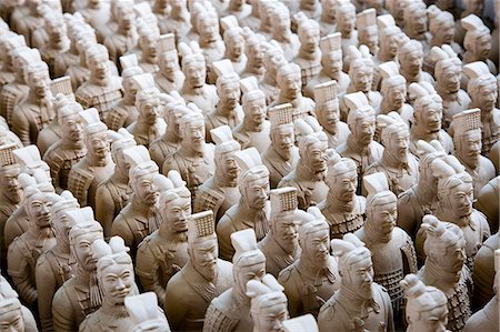 shanxi province - Terracotta Warrior souvenirs being made in factory, Xian, China Photographie de stock - Rights-Managed, Code: 841-07457194