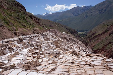 Salineras salt mine, Peru, South America Fotografie stock - Rights-Managed, Codice: 841-07457309