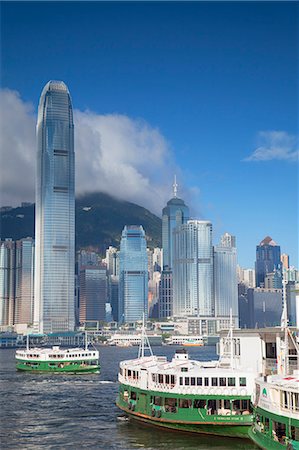 Star Ferry and Hong Kong Island skyline, Hong Kong, China, Asia Stock Photo - Rights-Managed, Code: 841-07457526