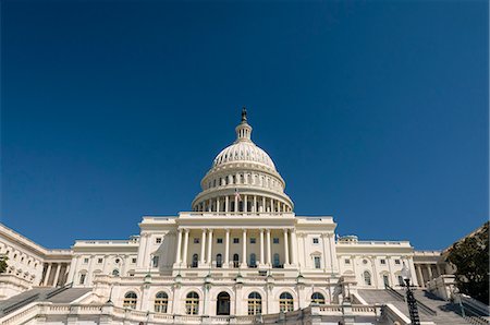 The Capitol Building, Capitol Hill, Washington, D.C., United States of America, North America Foto de stock - Con derechos protegidos, Código: 841-07457539