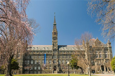 Georgetown University campus Washington, D.C., United States of America, North America Stockbilder - Lizenzpflichtiges, Bildnummer: 841-07457542