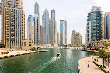 Dubai Marina, Dubai, United Arab Emirates, Middle East Stock Photo - Rights-Managed, Code: 841-07457551